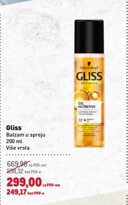 Gliss Balzam u spreju
