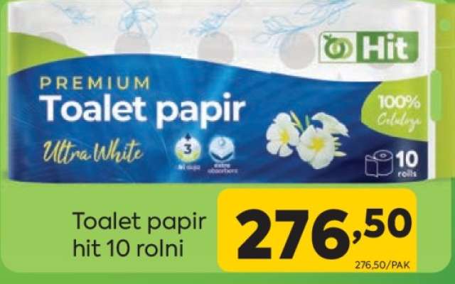 Toalet papir hit 10 rolni