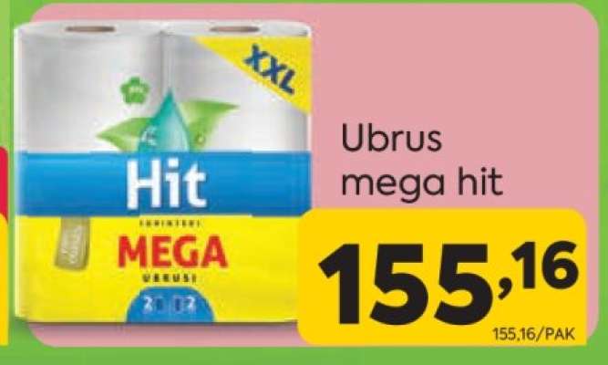 Ubrus mega hit