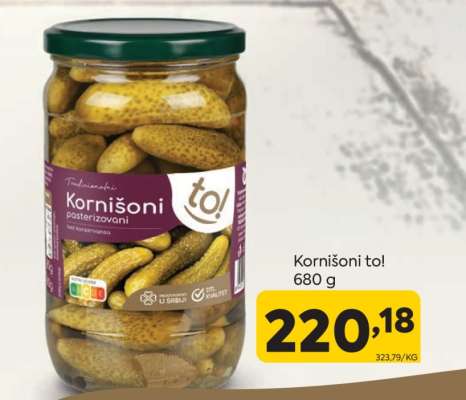 Kornišoni TO!