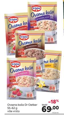 OVSENA KAŠA Dr. Oetker