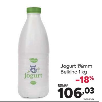 Jogurt 1%mm Belkino 1 kg