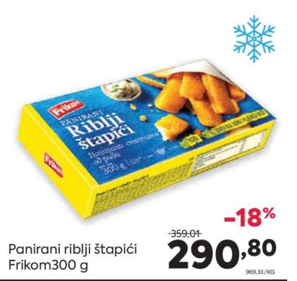 Panirani riblji štapići
