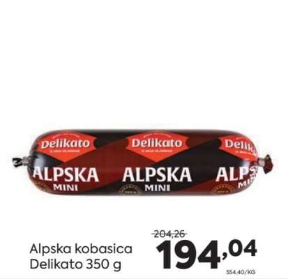 ALPSKA KOBASICA