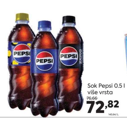 Sok Pepsi 0.5 l