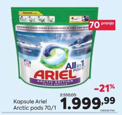 Kapsule Ariel Arctic pods 70/1