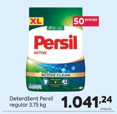 Deterdžent Persil regular 3.75 kg