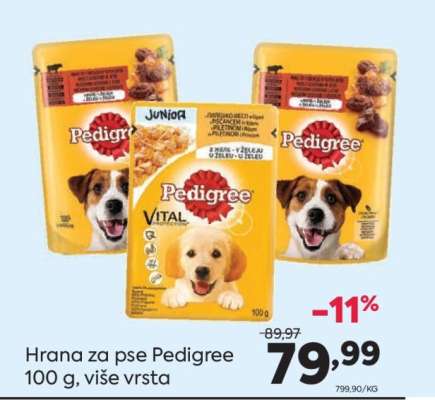 Hrana za pse Pedigree