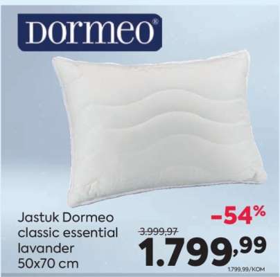 Jastuk Dormeo classic essential lavander 50x70 cm