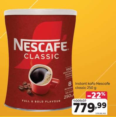 Instant kafa Nescafe classic 250 g