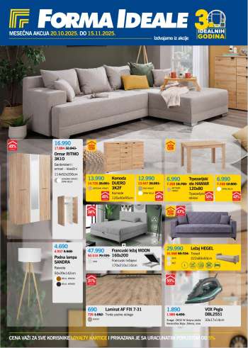 Forma Ideale katalog - 20.10.2025 - 15.11.2025.