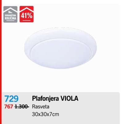Plafonjera VIOLA
