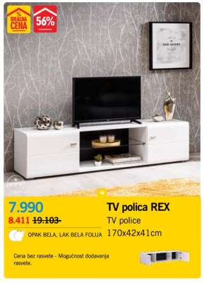 TV polica REX