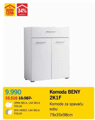 Komoda BENY 2K1F