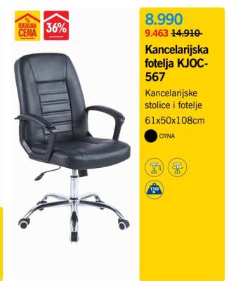 Kancelarijska fotelja KJOC-567