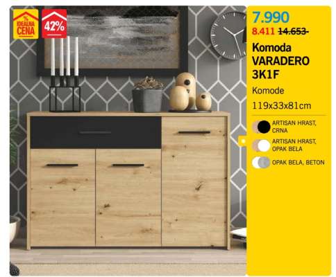 Komoda VARADERO 3K1F