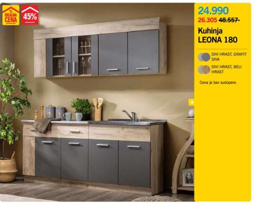 Kuhinja LEONA 180