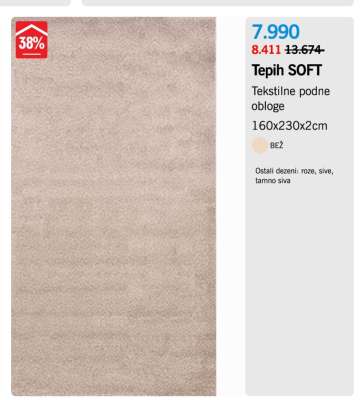 Tepih SOFT