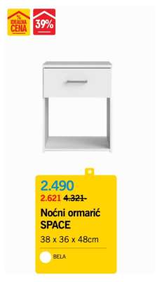 Noćni ormarić SPACE