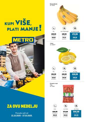 Metro katalog - 21.10.2025 - 27.10.2025.