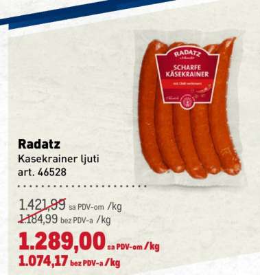 Radatz Kasekrainer ljuti