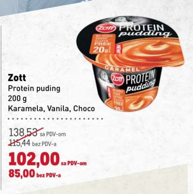 Zott Protein puding