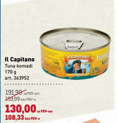 Il Capitano Tuna komadi