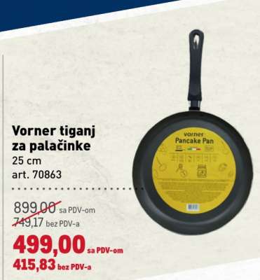 Vorner tiganj za palačinke