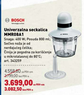 Univerzalna seckalica MMR08A1