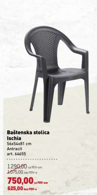 Baštenska stolica Ischia