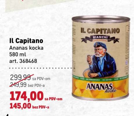 Il Capitano Ananas kocka