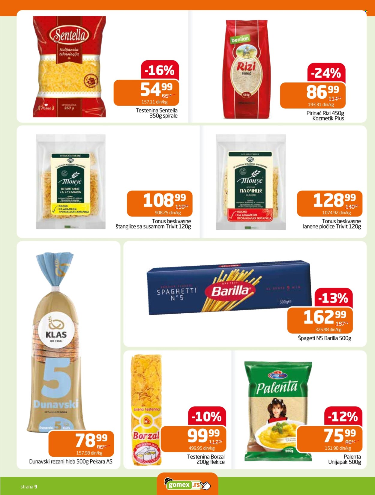 Gomex katalog - 22.10.2025 - 04.11.2025. Stranica 9