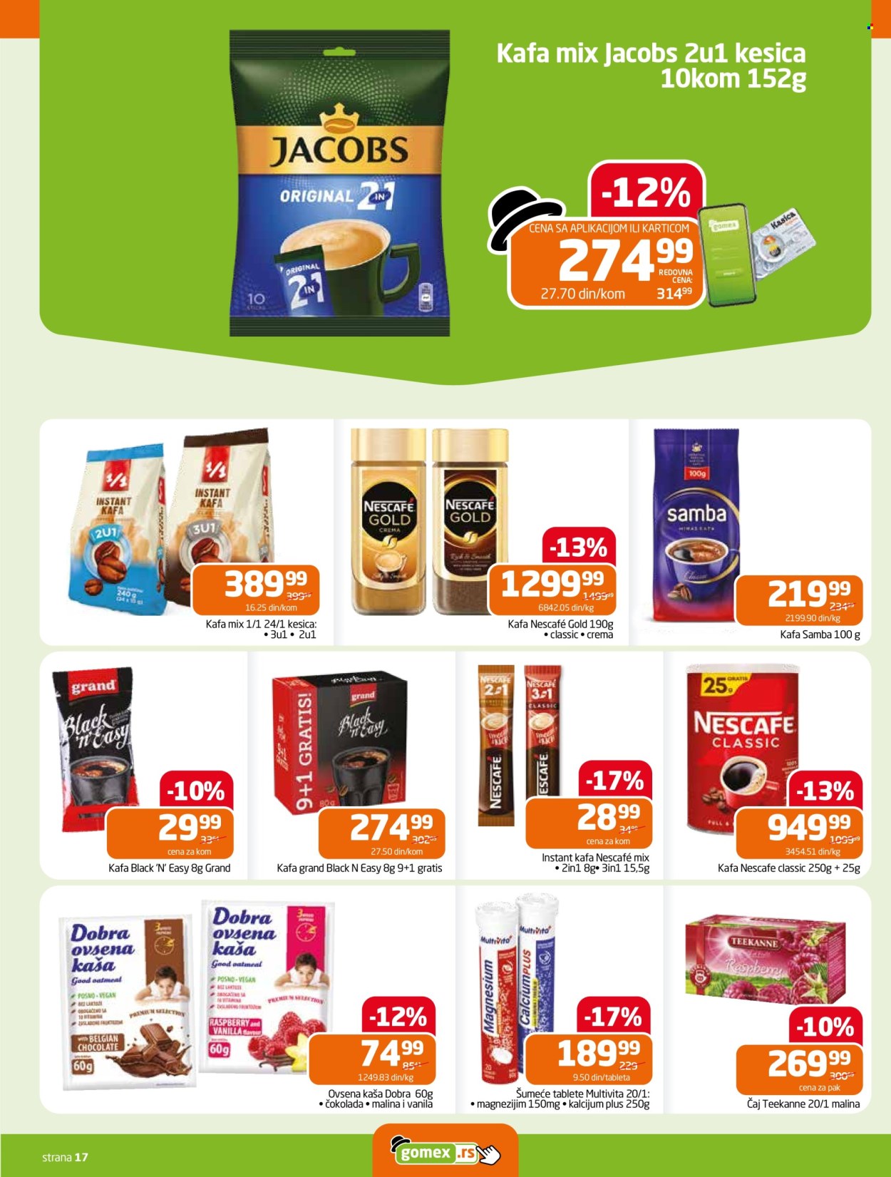 Gomex katalog - 22.10.2025 - 04.11.2025. Stranica 17