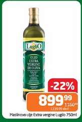 Maslinovo ulje Extra vergine Luglio 750ml