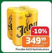 Pivo Jelen 4x0,5l Apatinska pivara