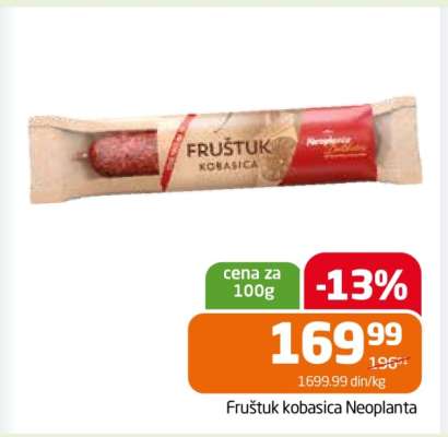 Fruštuk kobasica Neoplanta