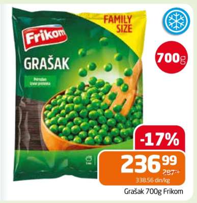 Grašak 700g Frikom