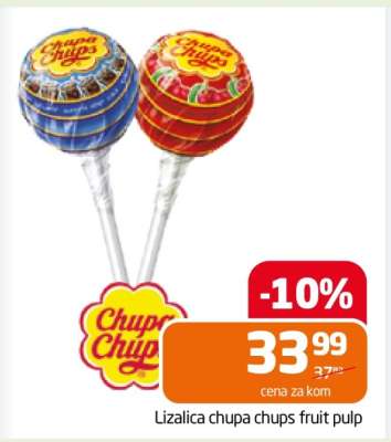 Lizalica Chupa Chups fruit pulp
