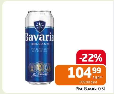 Pivo Bavaria 0.5l