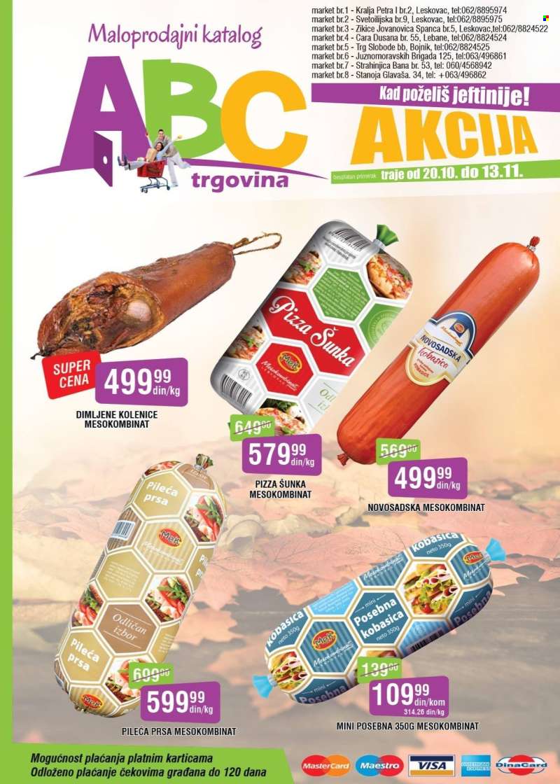 ABC Trgovina katalog - 20.10.2025 - 13.11.2025.