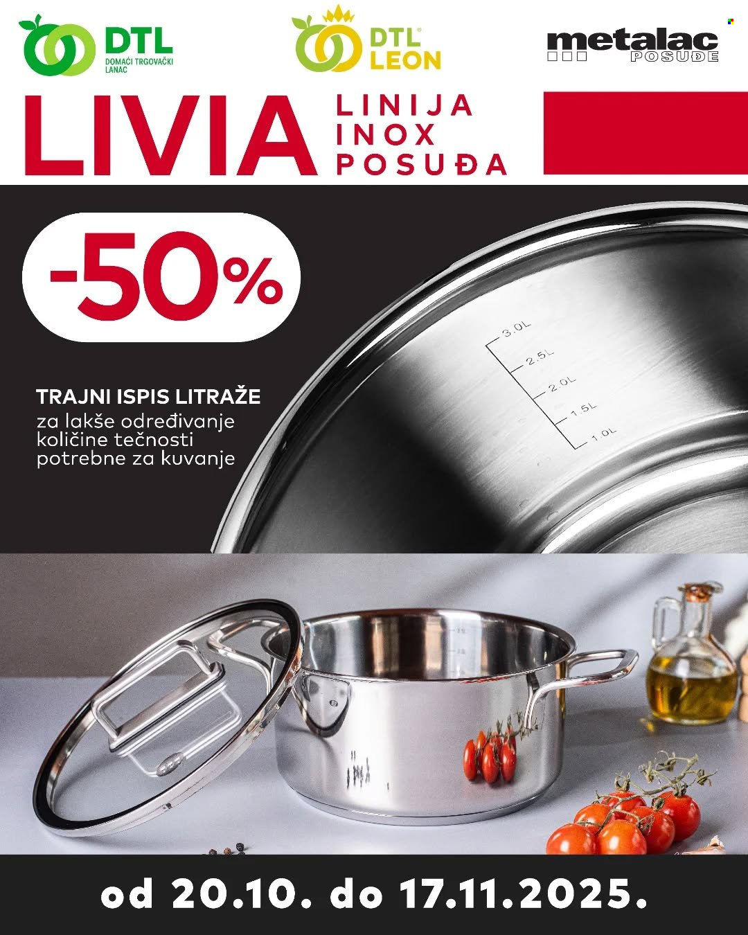 Leon Diskont katalog - 20.10.2025 - 17.11.2025. Stranica 4