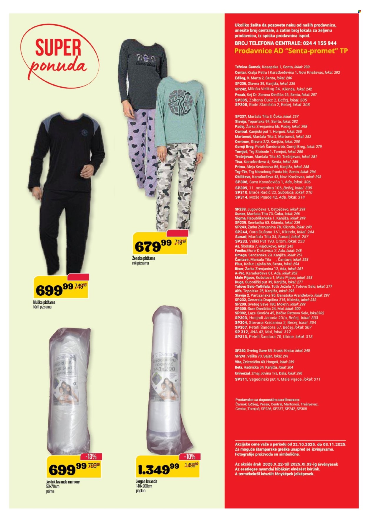 Senta Promet katalog - 22.10.2025 - 03.11.2025. Stranica 16