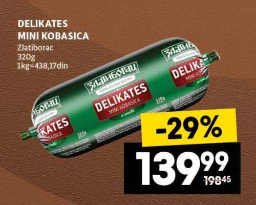 DELIKATES MINI KOBASICA