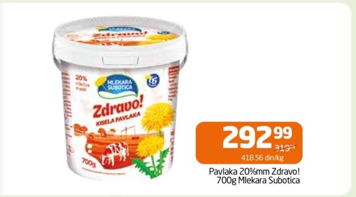 Pavlaka 20%mm Zdravo!