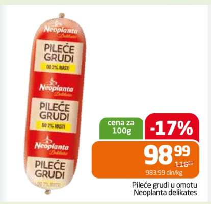 Pileće grudi u omotu Neoplanta delikates