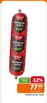Stišnjena šunka Topola