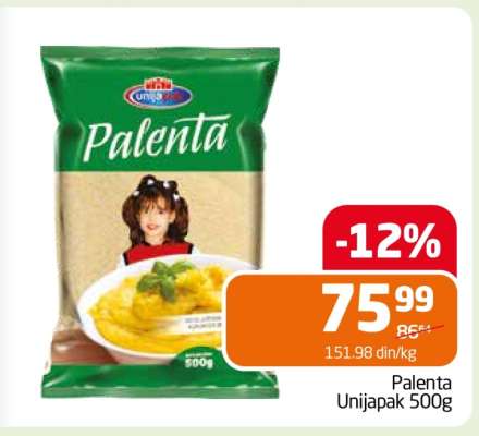 Palenta Unijapak 500g