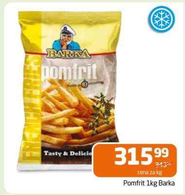 Pomfrit 1kg Barka