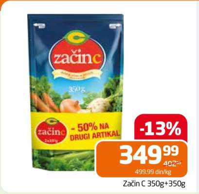 Začin C 350g+350g