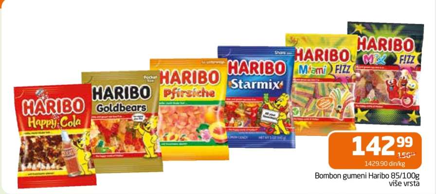 Bombon gumeni Haribo